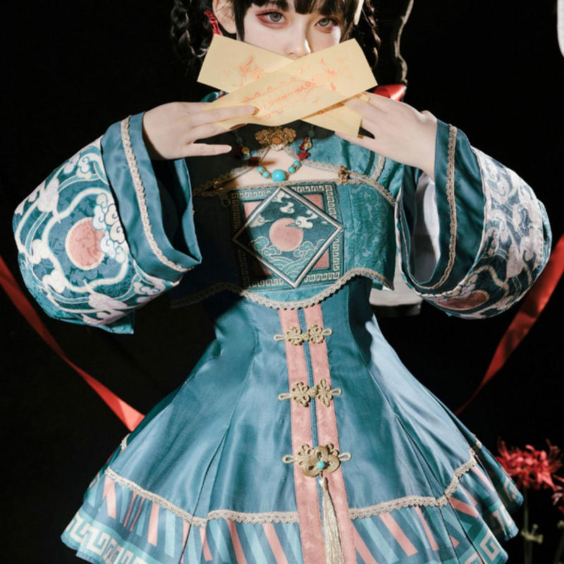 お取り寄せ はれあめ限定 樱姬lolita リトルキョンシー パンツ スカート はれあめ