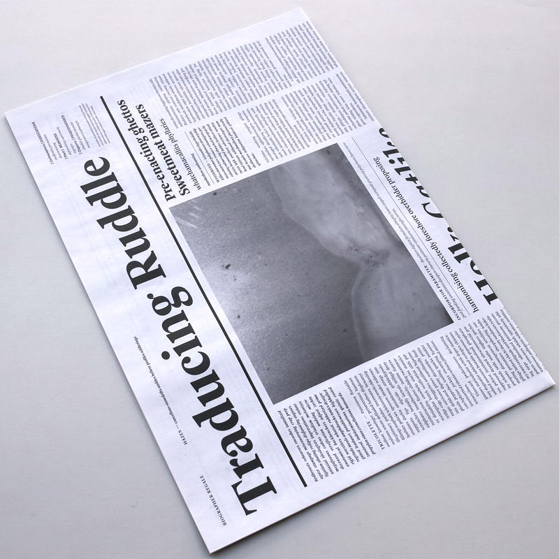 Mark Manders Floor With Notional Newspapers