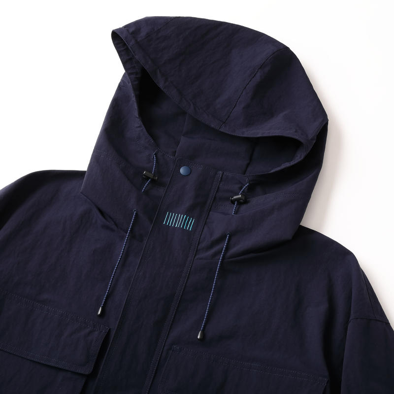 超歓迎された】 S.F.C x eye_C LIGHT HOODIE JACKET ダウンジャケット