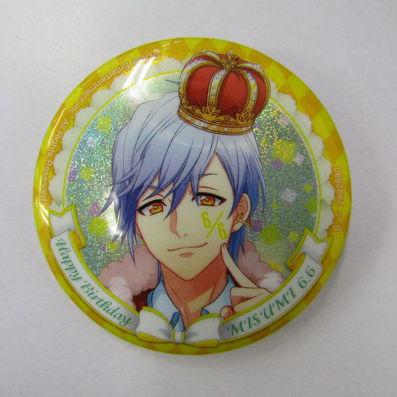 A3 斑鳩三角 ホログラム缶バッジ Shinsaku Toujou バッジ ピンバッジ Firstclassaruba Com