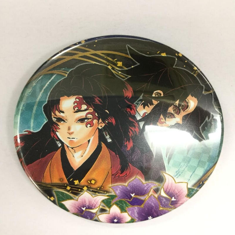 傷み有り 鬼滅の刃 継国縁壱 黒死牟 コレクション缶バッジ K Booksなんば壱番館