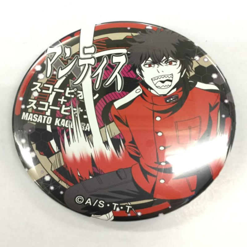 ワールドトリガー　影浦　缶バッジ　痛バック ワートリ 影浦 影浦雅人 ワールドトリガー トレーディング缶