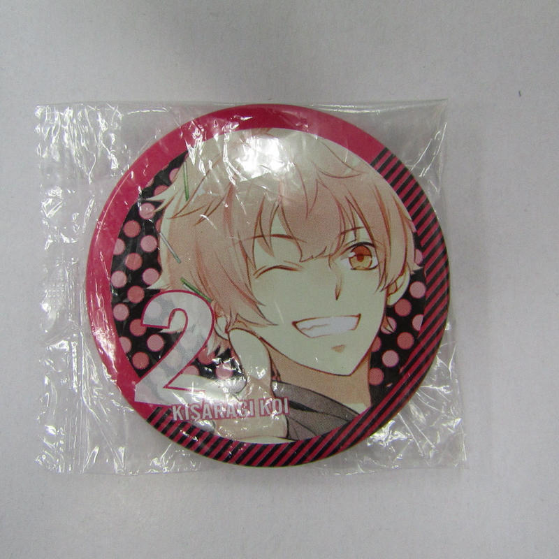 ツキウタ 如月恋 推しなモノコーナー 缶バッジ K Booksなんば壱番館