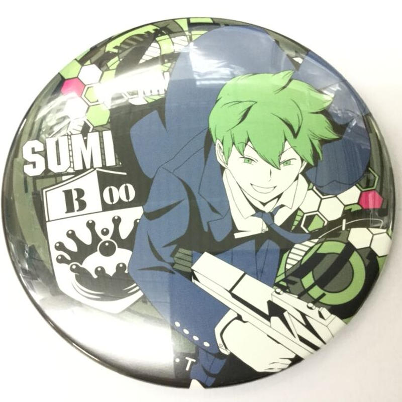 裏面傷み有 ワールドトリガー 犬飼澄晴 ドでか缶バッジ K Booksなんば壱番館