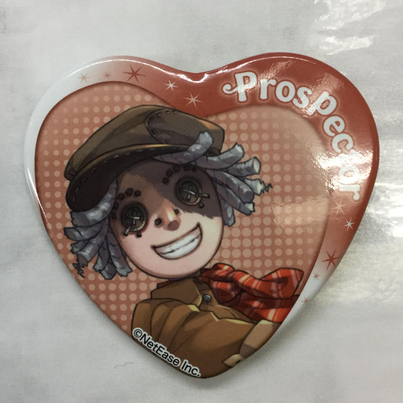 第五人格 探鉱者 荘園告白シーズン Inスイーツパラダイスコラボ トレーディングハート缶バッ