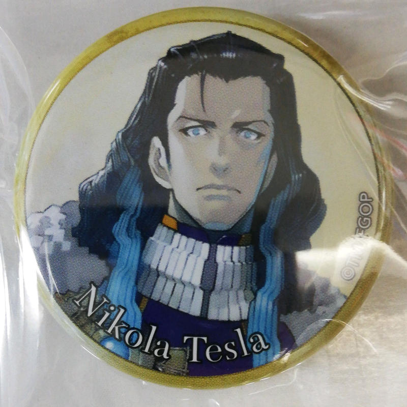 Fate Grand Order ニコラ テスラ 霊基召喚缶バッジ Vol 4 K Bo