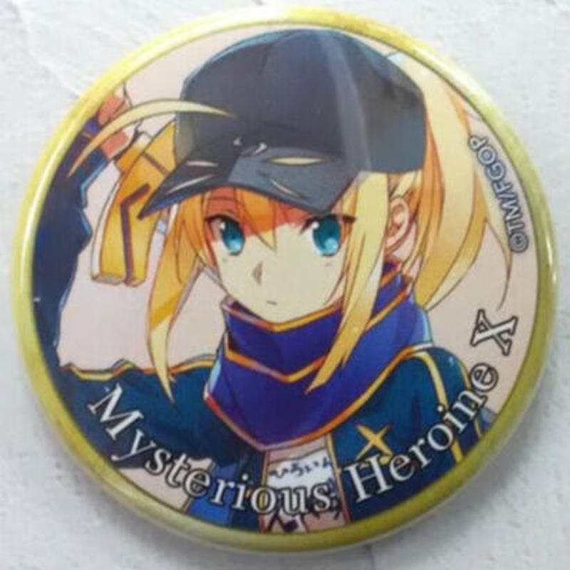 Fate Grand Order 謎のヒロインx 霊基召喚缶バッジ イベントサーヴァント
