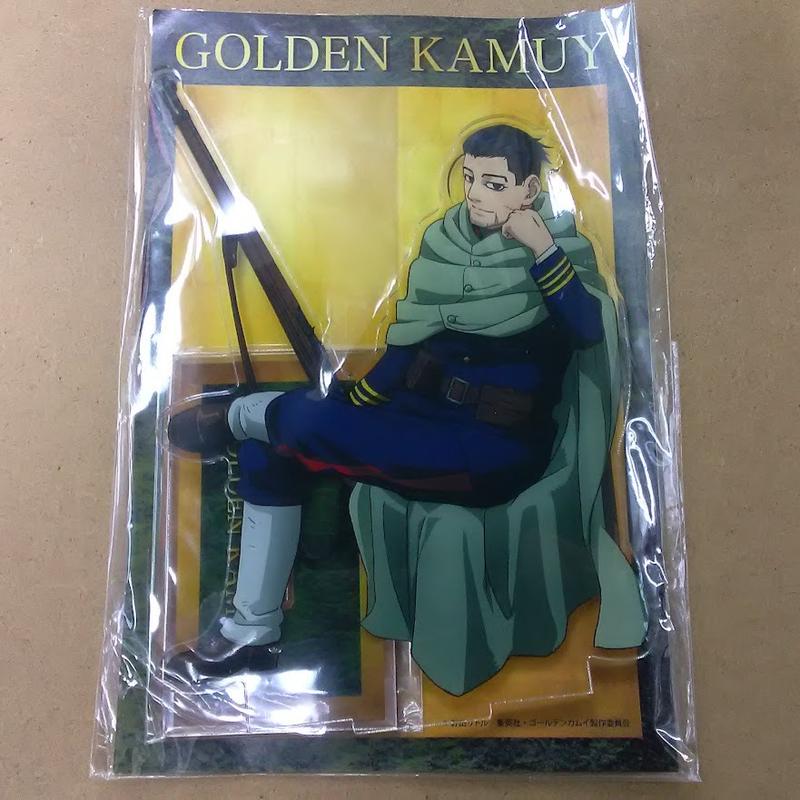 ゴールデンカムイ 尾形百之助 軍人ブロマイド柄アクリルスタンド K Booksなんば壱番館