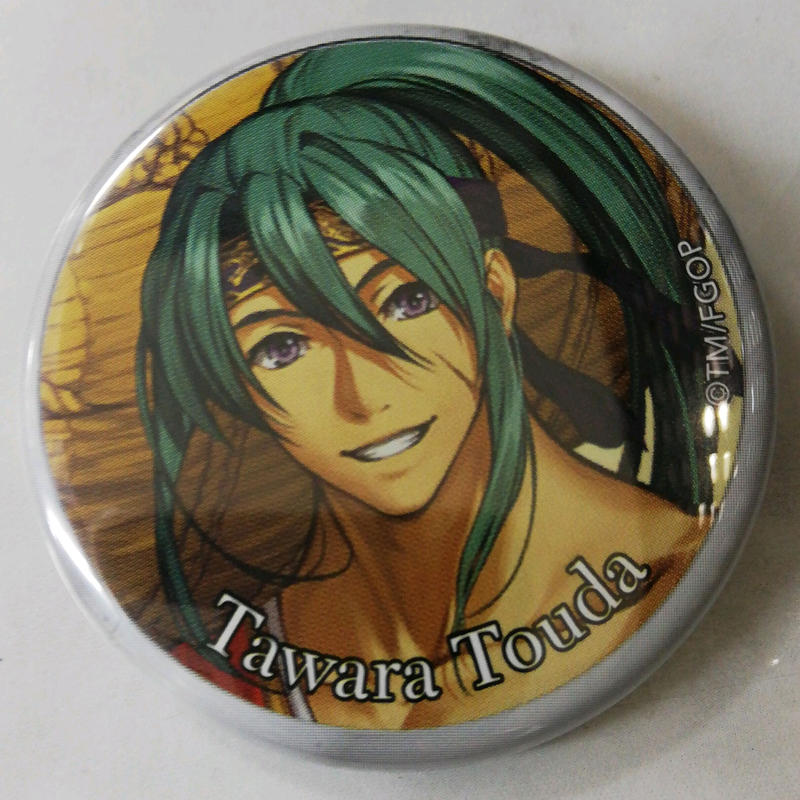 Fate Grand Order 俵藤太 霊基召喚缶バッジ Vol 4 K Booksな