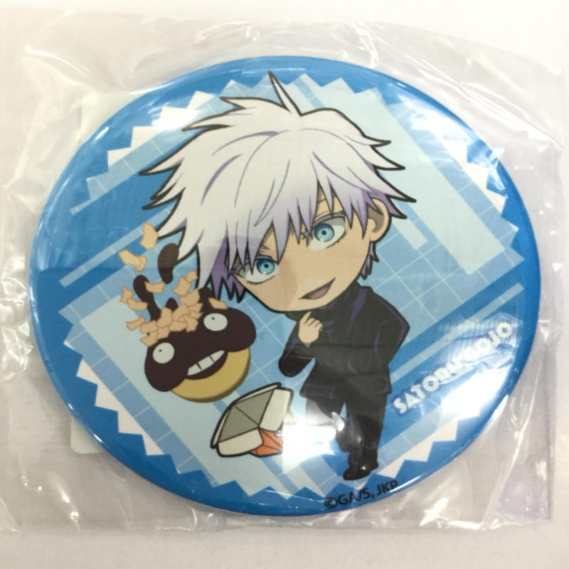 呪術廻戦 五条悟 75mm缶バッジ K Booksなんば壱番館