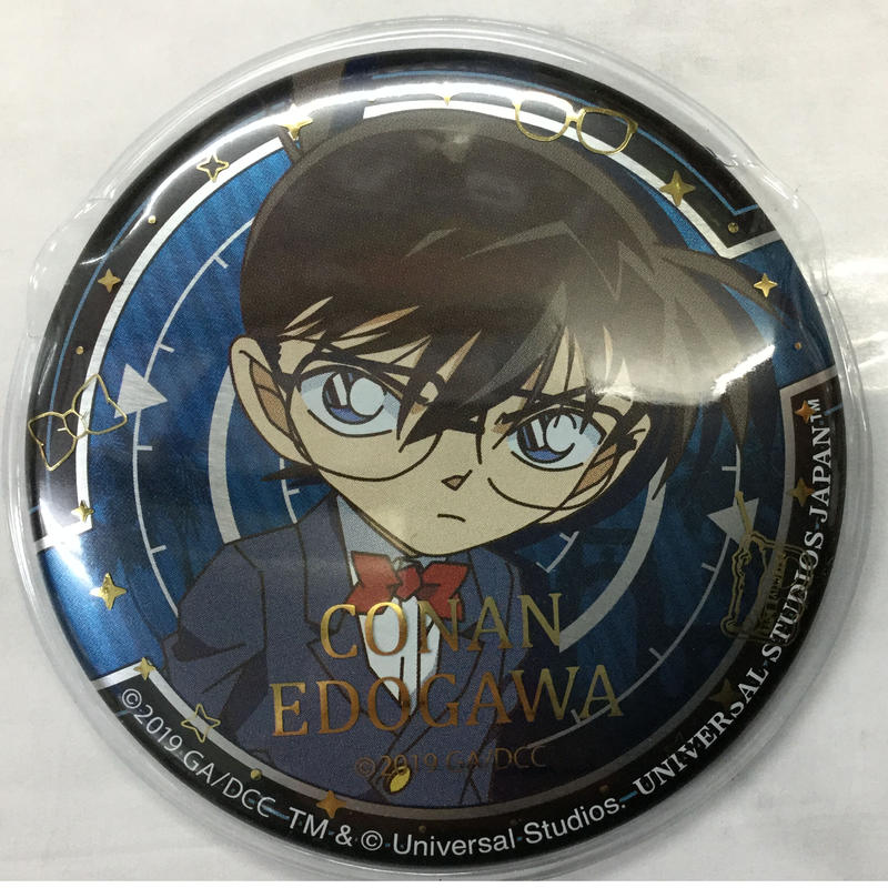 名探偵コナン 江戸川コナン 名探偵コナン Usj 19 缶バッジ K Booksなん