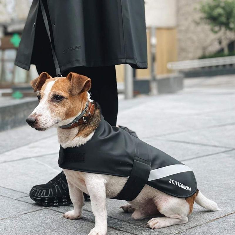 Stutterheim レインコート サンド ブラック モフモフ Mof Mof 北