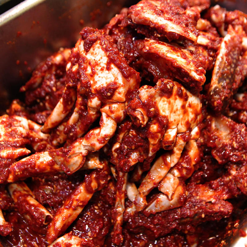 ヤンニョムケジャン 蟹キムチ 1パック 成田商店