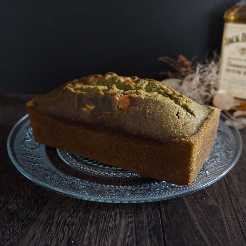 抹茶とホワイトチョコのパウンドケーキ Cuire