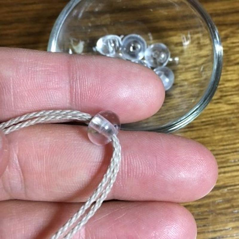 水晶パーツ M ネックレス紐調整用 10個入り Alankar