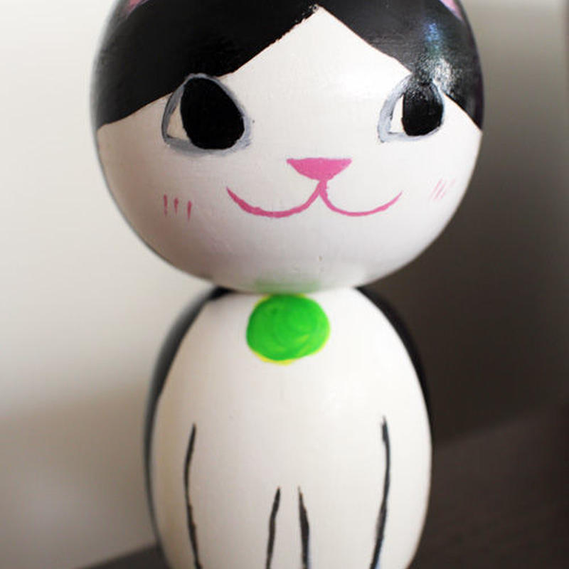 ハチわれねこけし ねこけし制作所 ハチわれねこけし ねこけし制作所