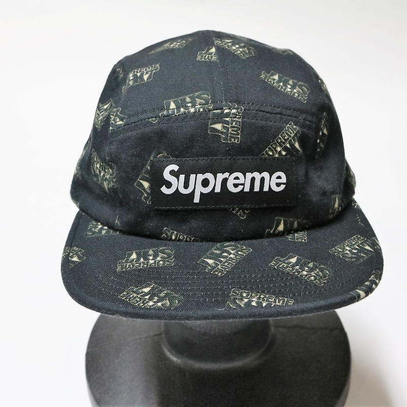 Supreme 2017ss Shit Camp Cap Black Neo Tribe