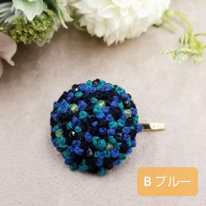 立体刺繍 フレンチノット ポニーフック Sp A C Nerina