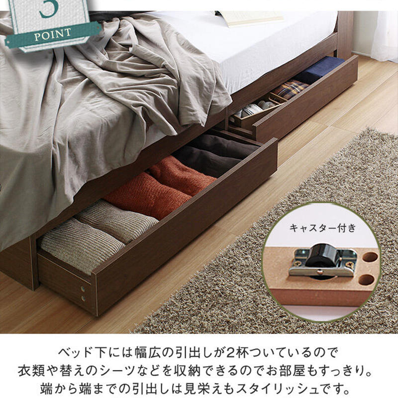 セール 登場から人気沸騰】 FLAPフラップUSB付き 多機能ベッドフレーム