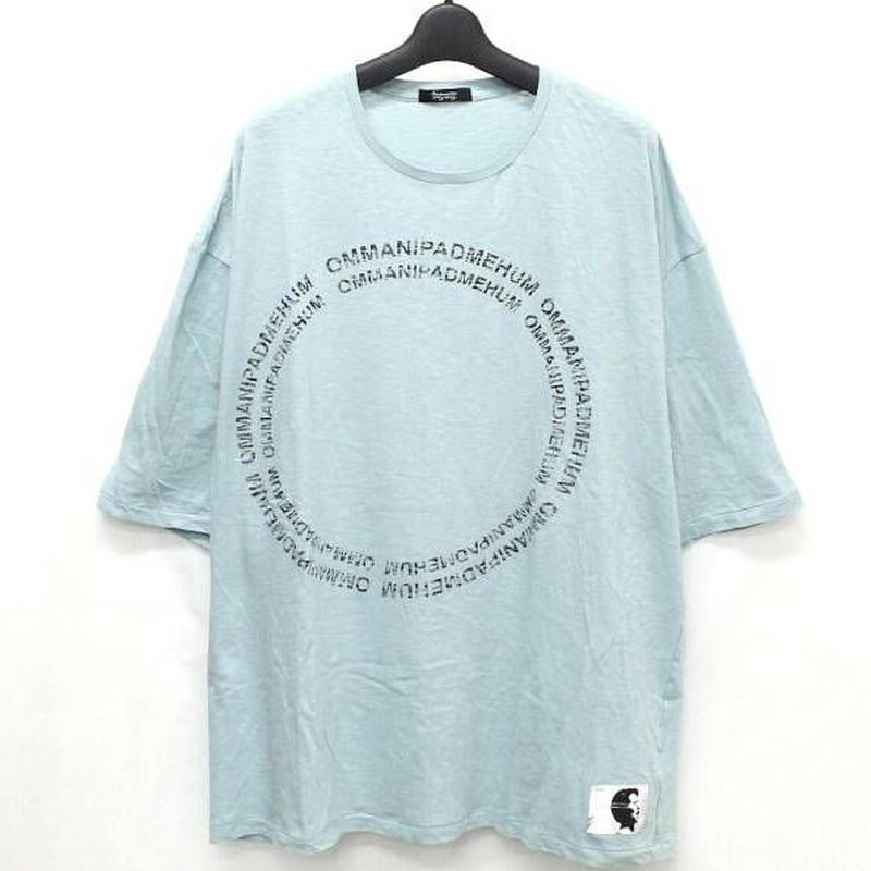 UNDERCOVER アンダーカバー G4808 ビッグ Tシャツ BIG TEE 水色 綿 UNDERCOVER アンダーカバー G4808 ビッグ Tシャツ BIG TEE 水色 綿