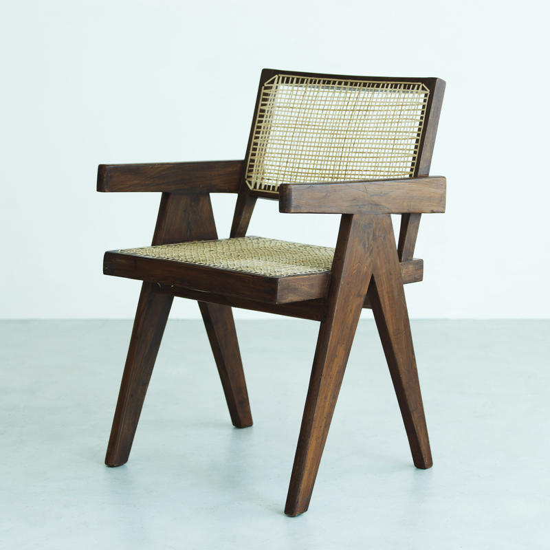 PIERRE JEANNERET ピエール・ジャンヌレ OFFICE CANE CHAIR 1...