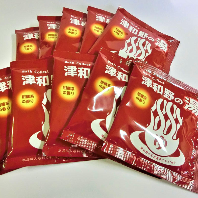 冬虫夏草エキス配合入浴剤 バスコレクト 津和野の湯 愛称 10包 津和野式冬虫夏草オンラ