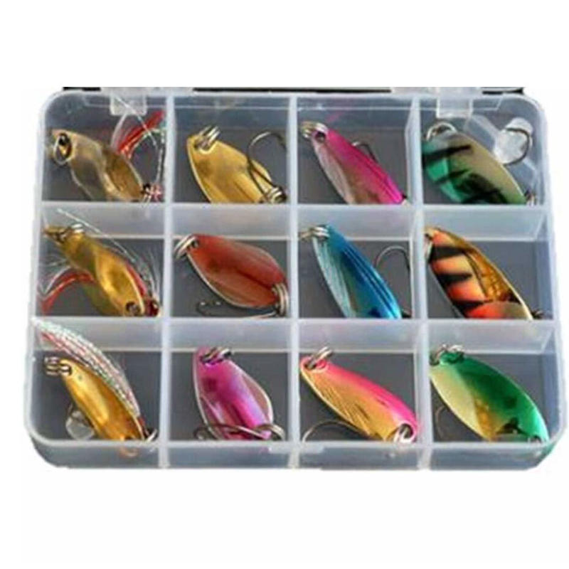 2 5g 3 0g スプーン ルアー 12個セット 専用ケース付 渓流 管釣り ルアーセッ 2 5g 3 0g スプーン ルアー 12個セット 専用ケース付 渓流 管釣り ルアーセッ