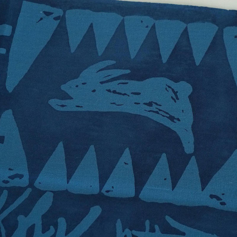 アディレ・エレコ/ヨルバ族の昔ながらの藍染　アフリカ　レア アディレ・エレコ/ヨルバ族の昔ながらの藍染 アフリカ レア