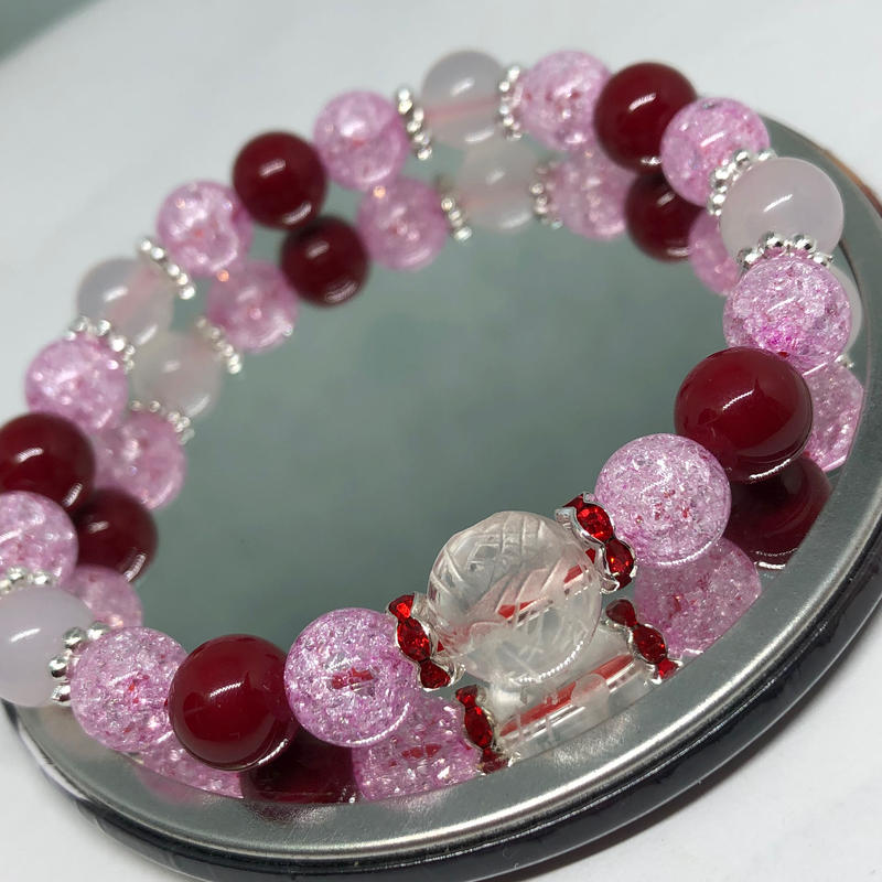 五本爪龍水晶 お洒落ブレスレット パワーストーンブレスレット 天然石 おしゃれ紗和ニモハウス