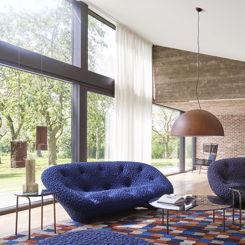 ligne roset/リーンロゼ 2Pソファ Rosetploum/ロゼプルム ファブリック...