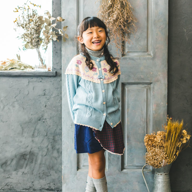 巻きスカート風キュロット Nina Mina Girls Clothes