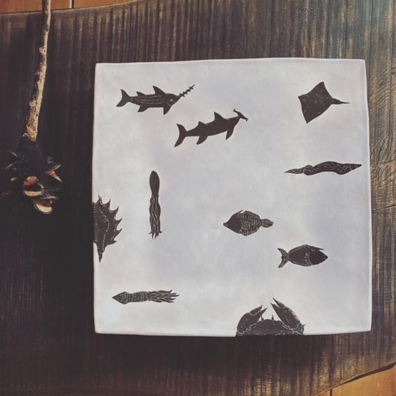 増田良平 角皿大 壁掛