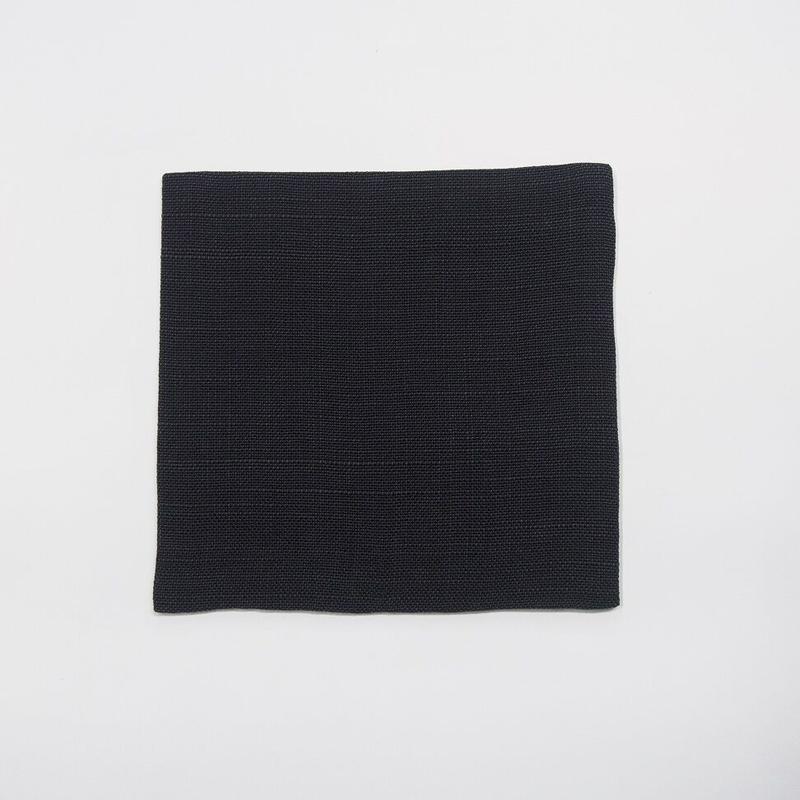 小袱紗 花瓶敷 無地 黒 能登上布 公式online Store
