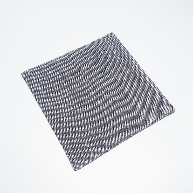 小袱紗 花瓶敷 無地 灰 能登上布 公式online Store