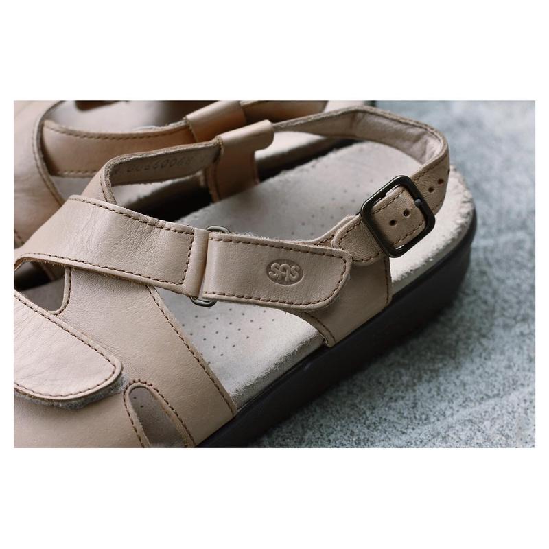 Old “SAS” Leather Velcro Comfort Sandals | no.v...