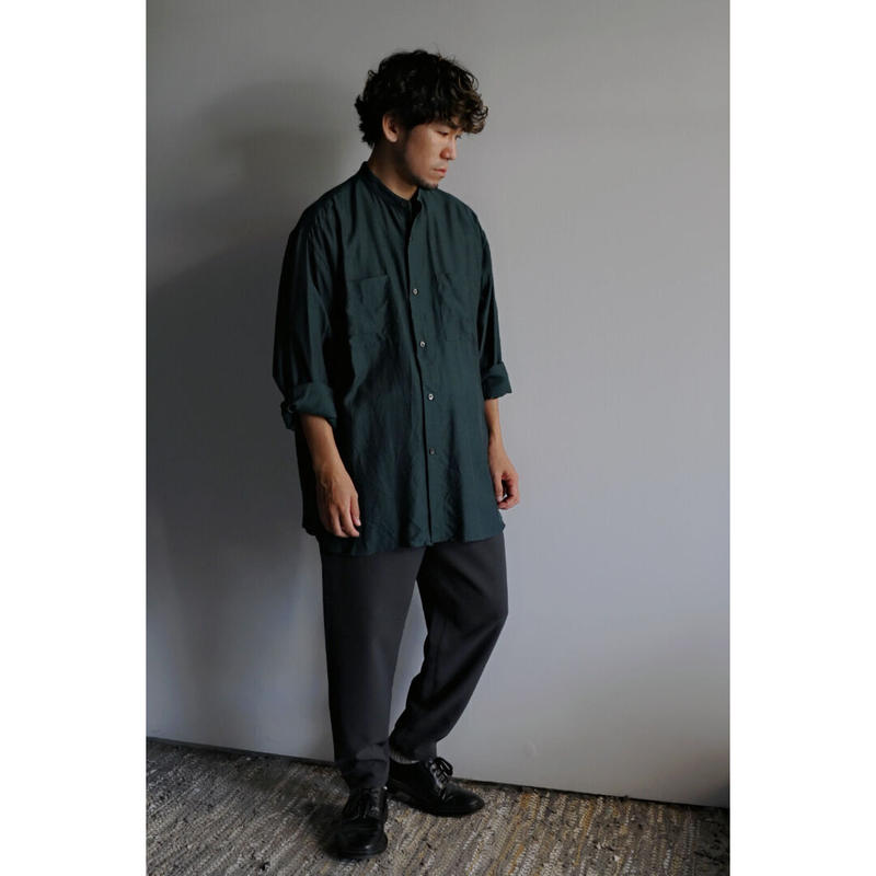 トップス WIRROW CUPRO COTTON HALF SLEEVE SHIRT WIRROW -Cupro Cotton Half Sleeve Shirt- | twelve blog
