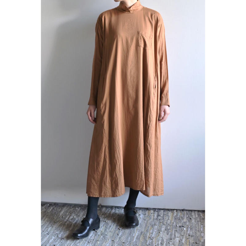 ゴーシュ Lady S 80 1ビエラハイネックワンピース ライトブラウン N