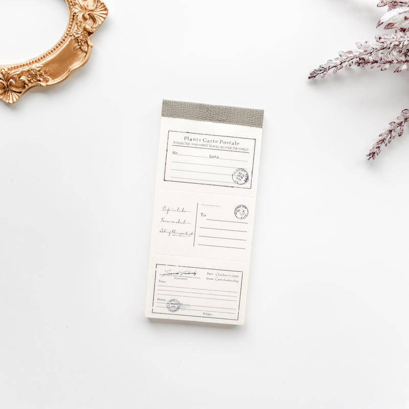 コラージュ素材 メモ帳 50枚 Handwriting Ps281 Nunumoon