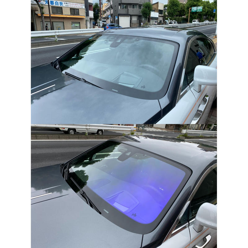 ゴーストフィルム 施工 代金 車検ですので車検継続できません