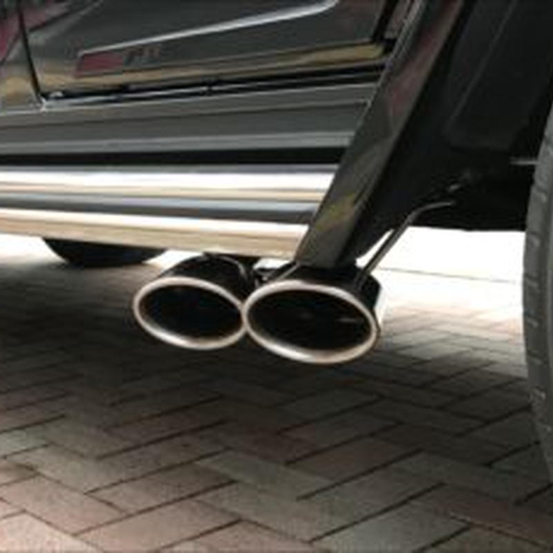 ベンツ Gクラス W463a G63用 オーバル 4本出口 可変バルブ付マフラー Miracl