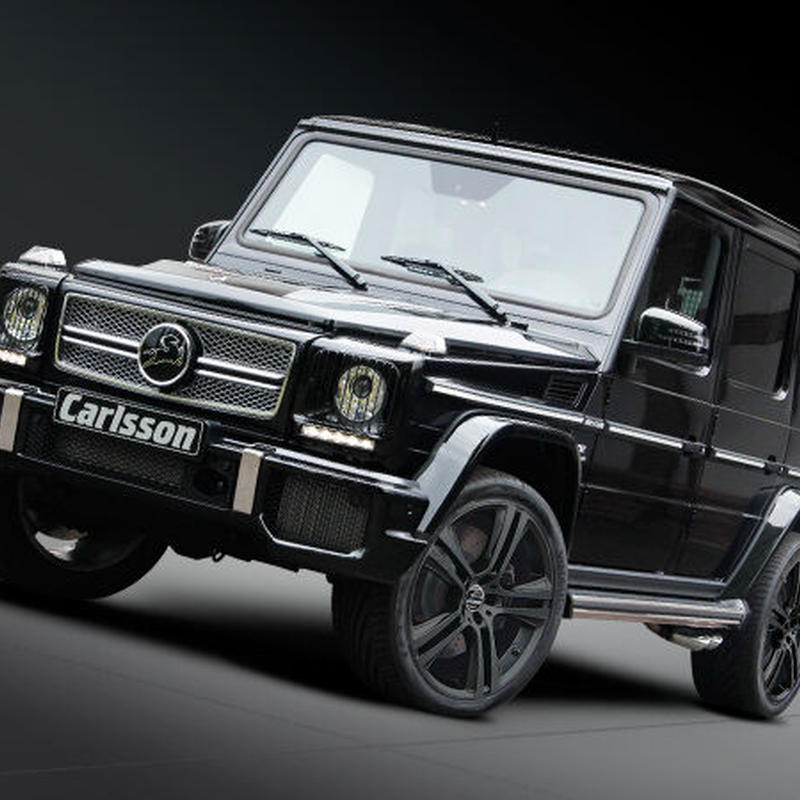 新品 ベンツ Gクラス W463 W463a カールソン 1 5 Evo2 マットブラックエデ