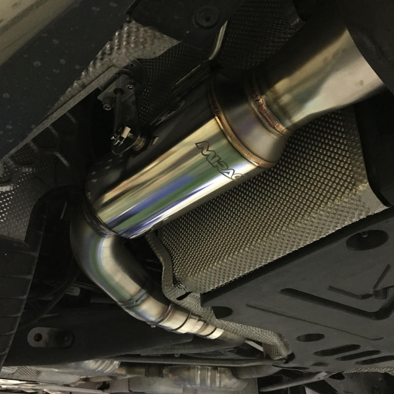 ベンツ Slクラス R231 Sl400 Sl550用 可変バルブ付マフラー Miracle製