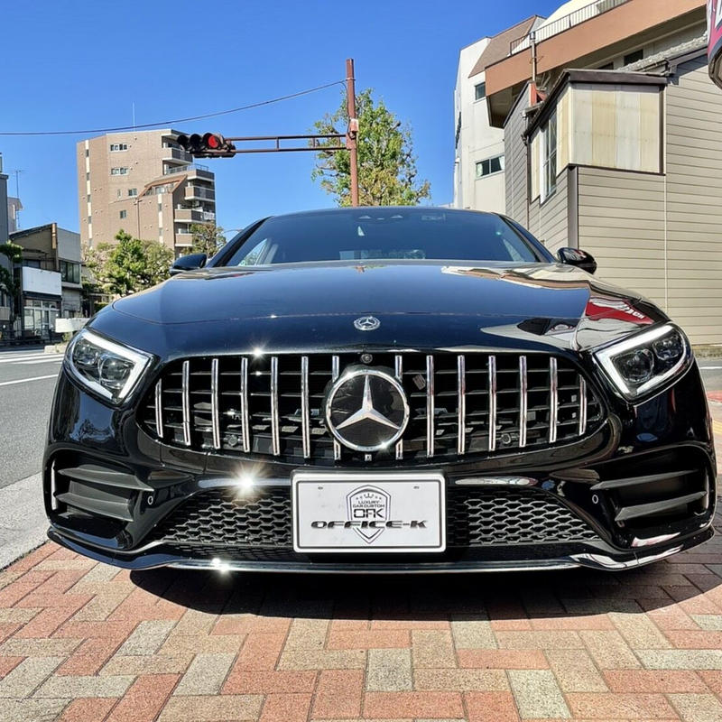 取付工賃込!!ベンツ CLSクラス C257 パナメリカーナグリル 縦フィン