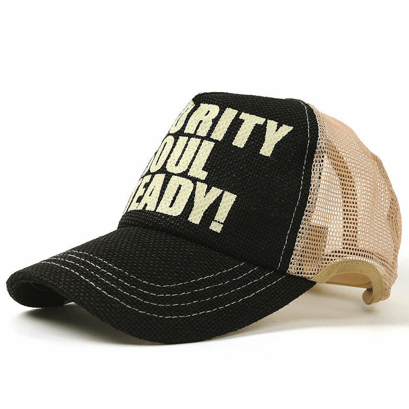 Cp 01r ヘンプラウンドキャップbigwatch ブラック ベージュ Bigwatch