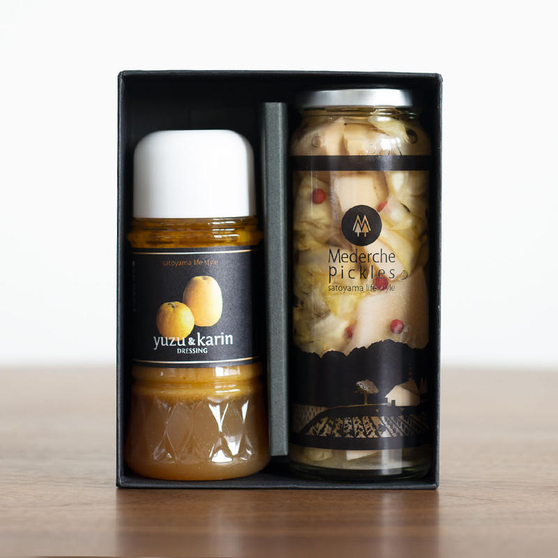 ドレッシングと山菜ミックスピクルスのセット Officeh Store