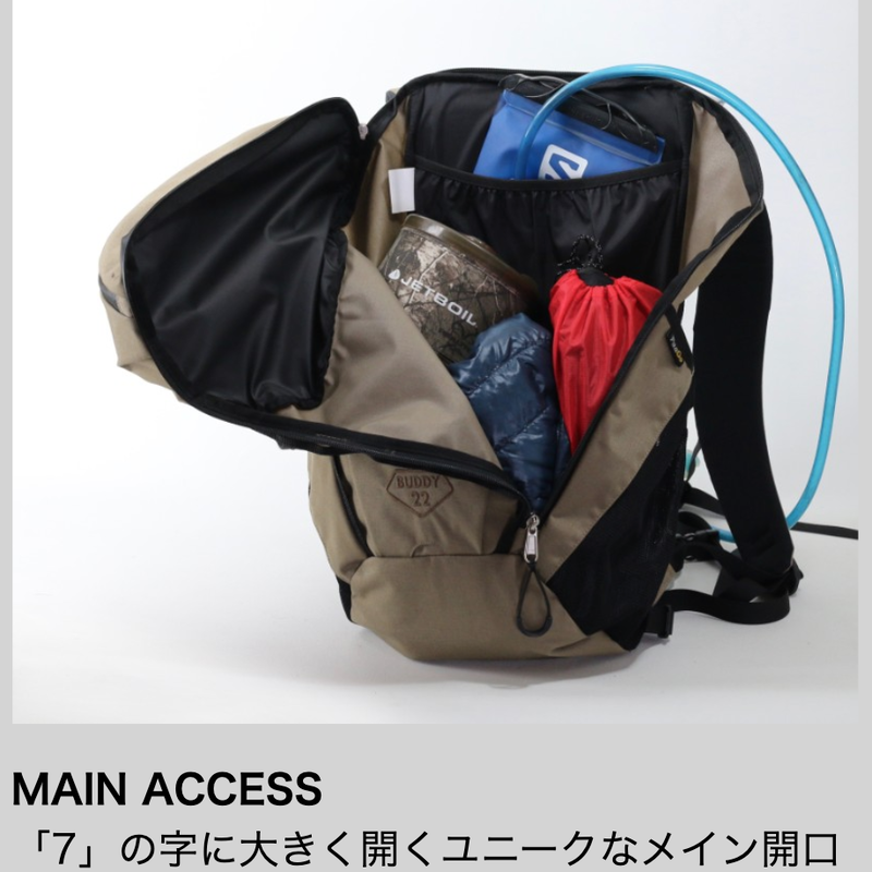 PaaGo WORKS / BUDDY 22 | THE MOUNTAIN EDITIONS 店舗限定特典あり パーゴワークス BUDDY 22SP バックパック 限定カラー 登山用品