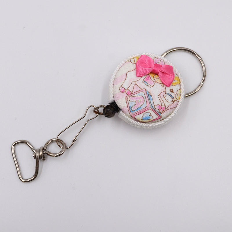 販売商品 まるでマカロンのような プリンセスリールキーホルダー 夢色ストライプユニコ プ