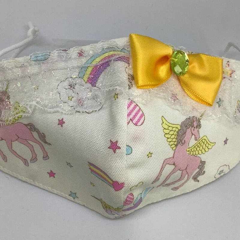 販売商品 ふわふわパイルのプリンセスマスク ホワイトペガサス 子供用 サイズ おひめさま 販売商品 ふわふわパイルのプリンセスマスク ホワイトペガサス 子供用 サイズ おひめさま