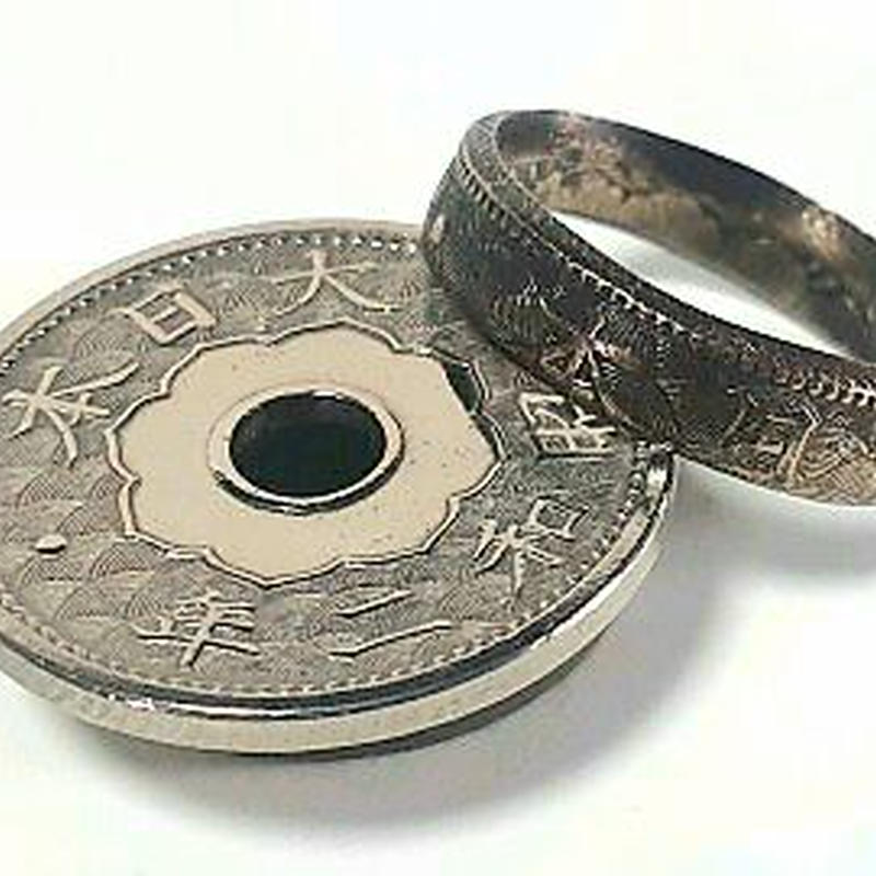 日本 コインリング 十銭 Small Coin Oichi 日本 コインリング 十銭 Small Coin Oichi