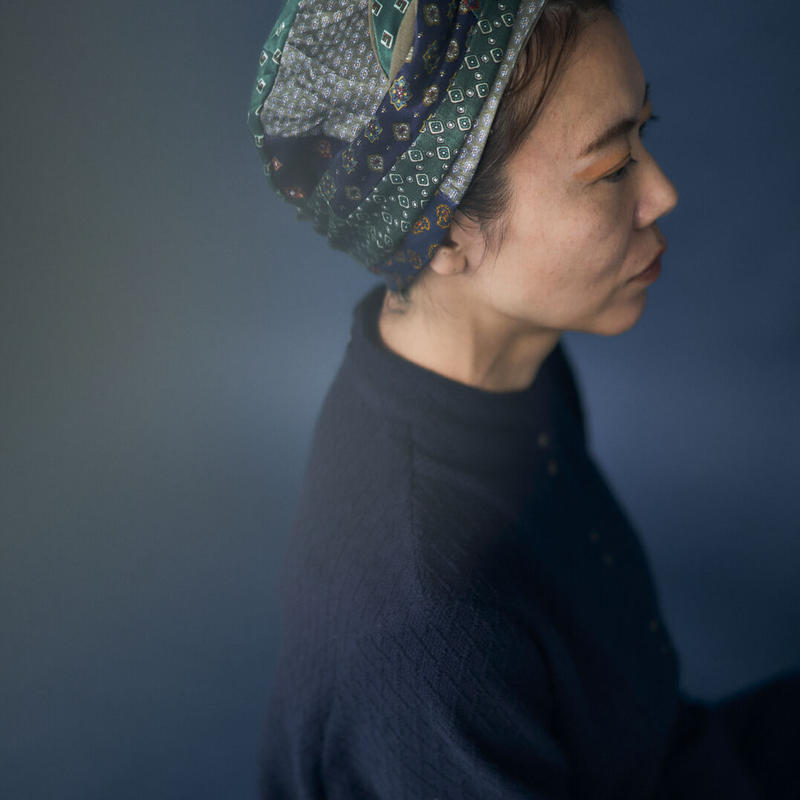 Falten Band Blue Green Tone Moi